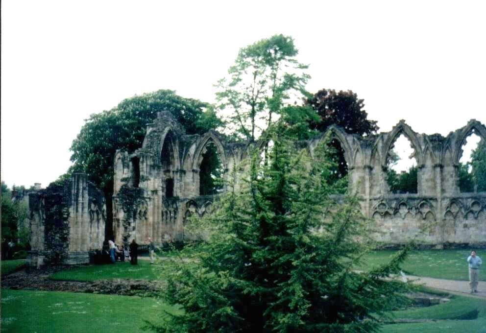 St Mary`s Abbey in York