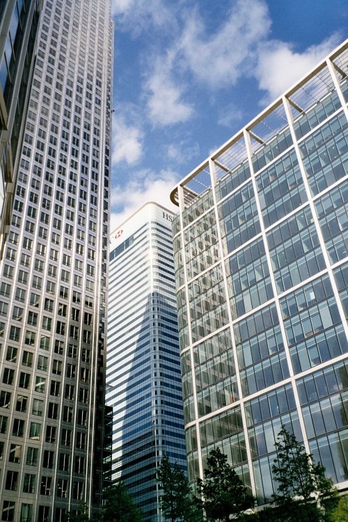London - Docklands, Canary Wharf, June 2005