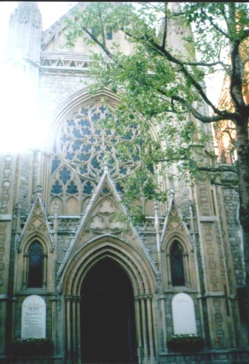 London - Mayfair, Immaculate Conception Church, May 1998