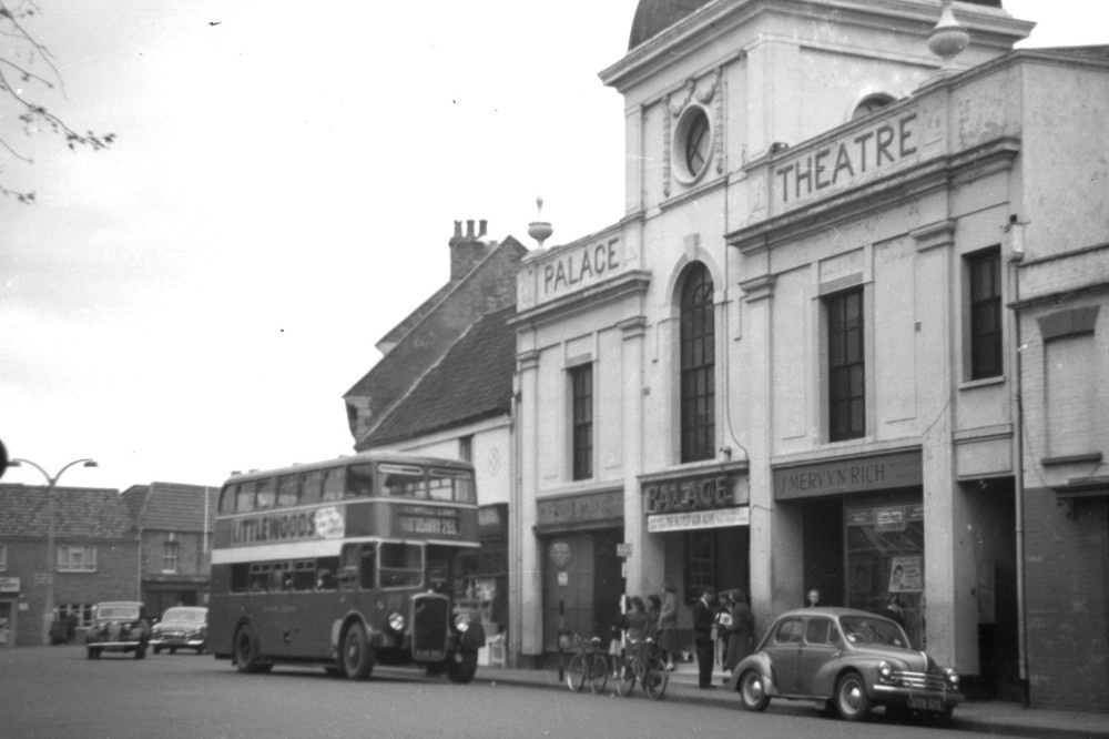 The Palace Theatre, Penel Orlieu, Bridgwater, Somerset, 1956