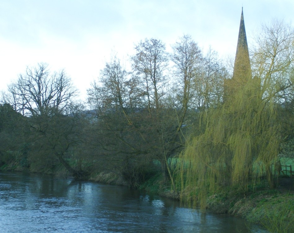The River Derwent, near Duffield, Derbyshire