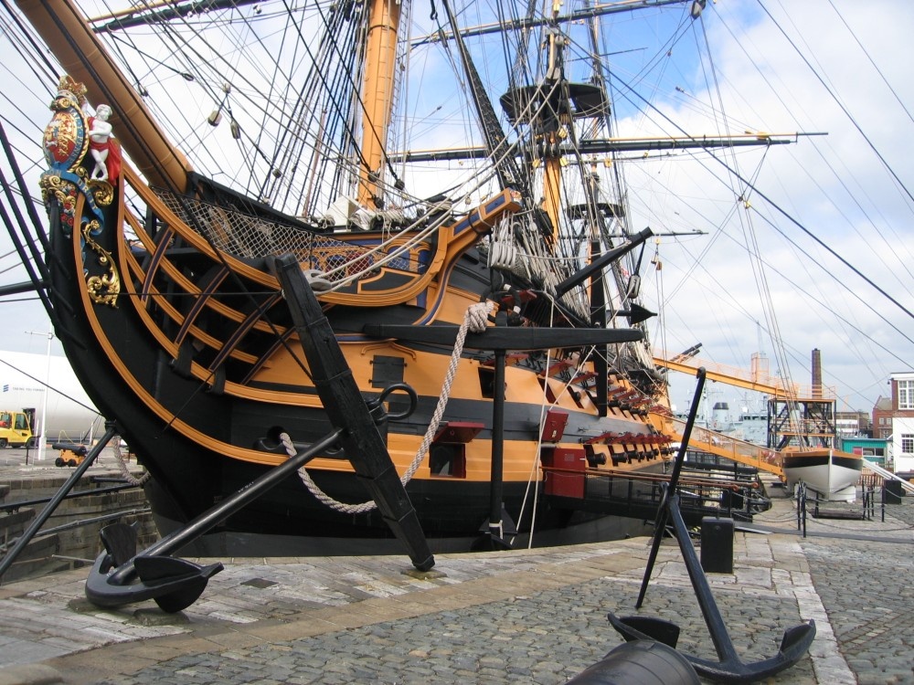 HMS Victory at Portsmouth's Historic Dockyard