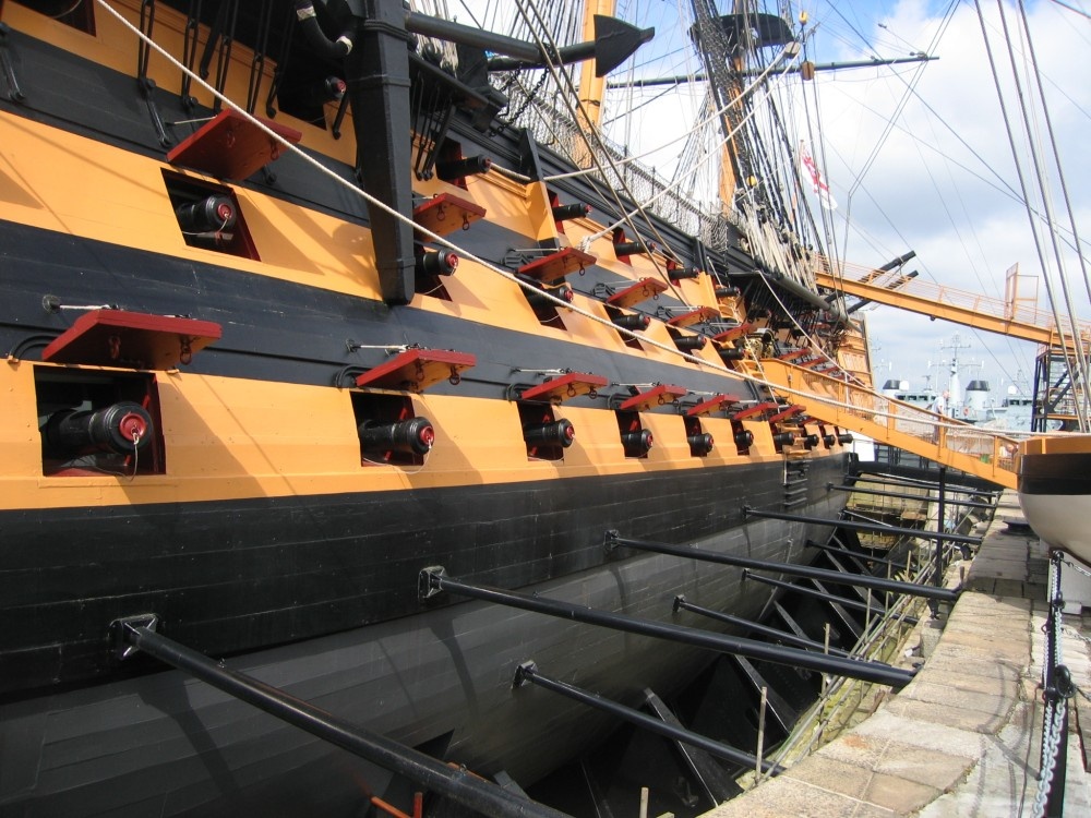 A picture of HMS Victory