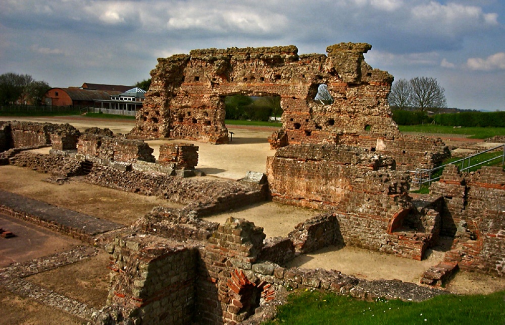 Wroxeter Roman City (Viriconium) in Shropshire