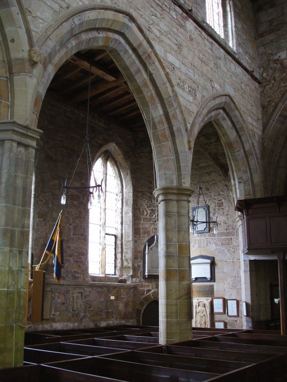 Interior, Priory Church, Breedon on the Hill, Leicestershire