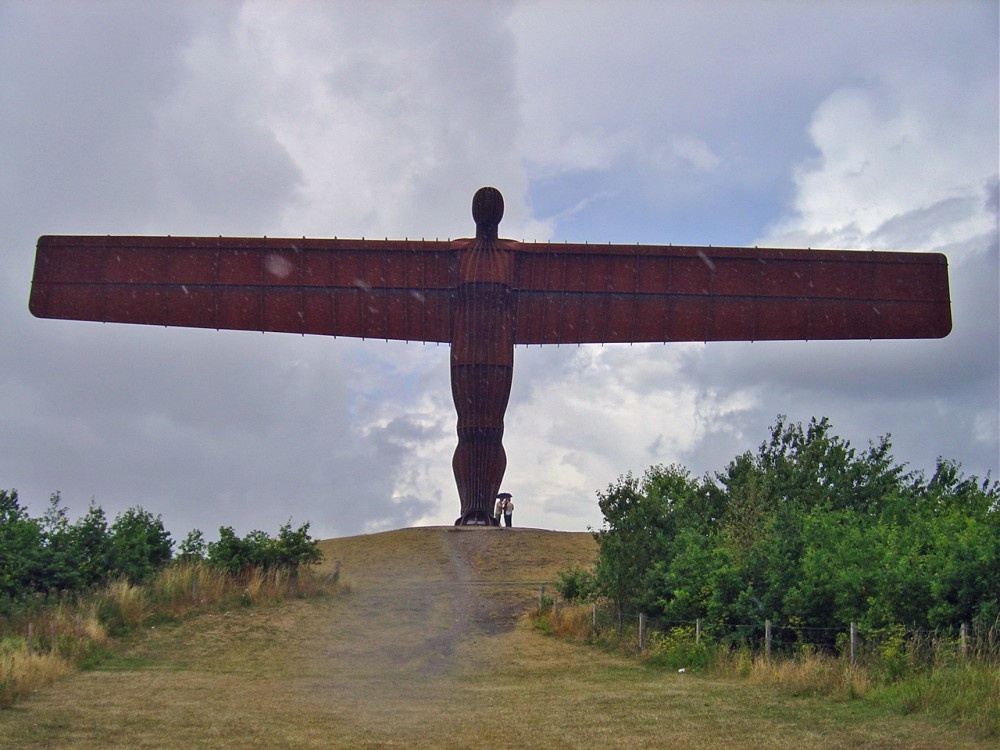 Angel of the North in Gateshead, Tyne & Wear