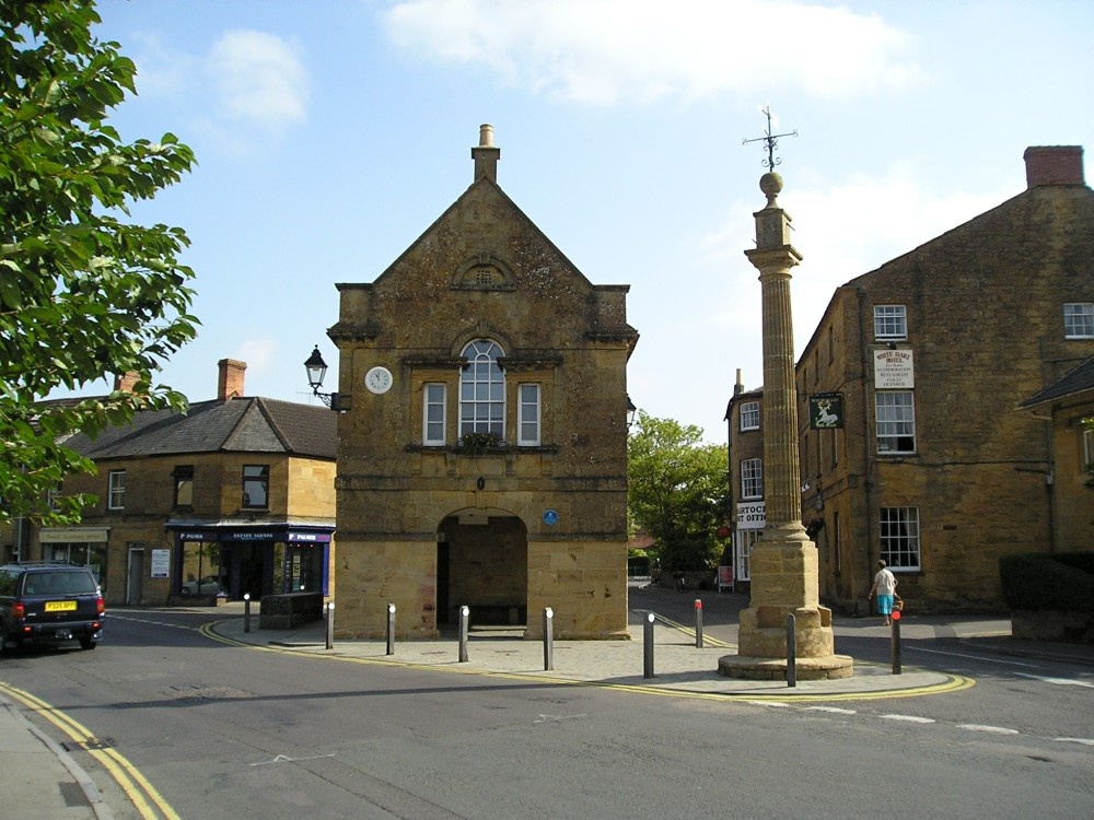 Market cross, Martock, Somerset. Erected in 1741