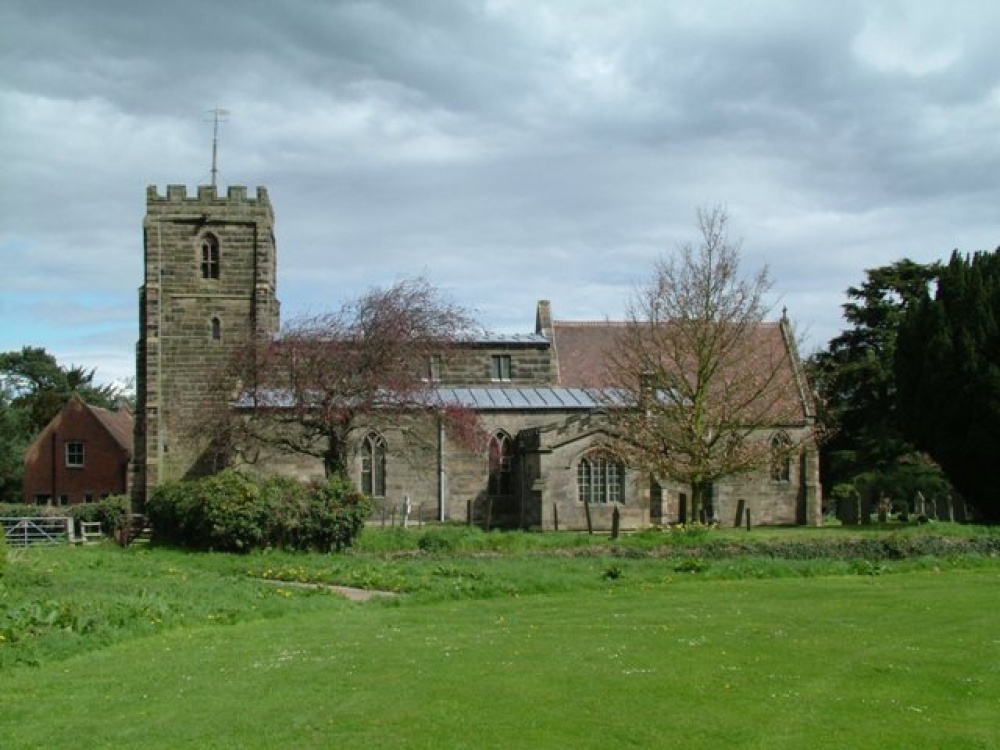 St. Michaels Church, Kirk Langley, Derbyshire.