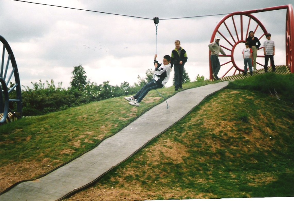 1998 - When Wonderland Pleasure Park was known as the White Post butterfly park.