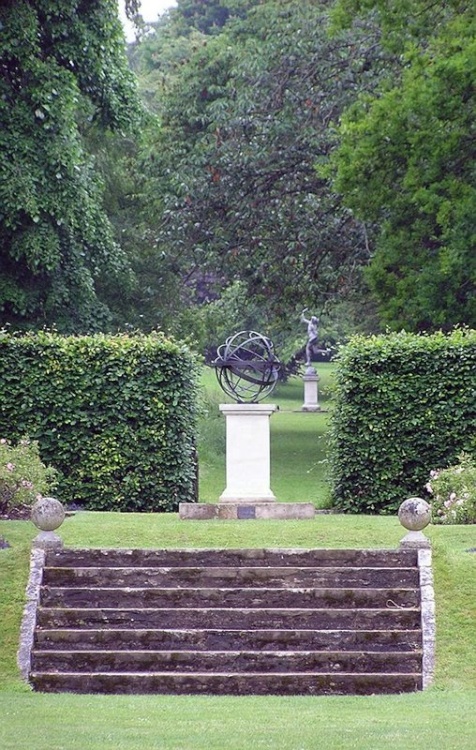 Statuary in the Grounds of Walmer Castle & Garden, Walmer, Kent.