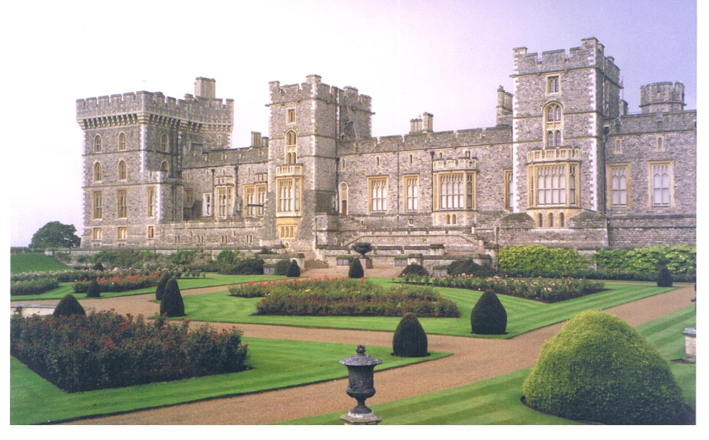 Windsor Castle in Berkshire.