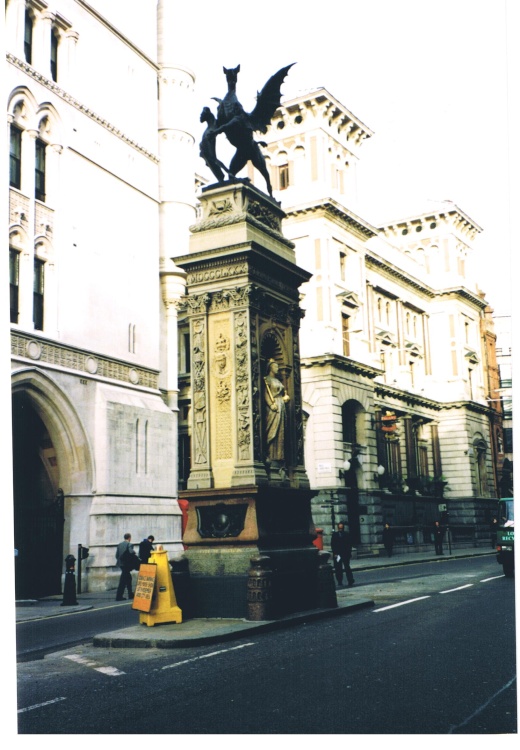 Temple Bar Memorial, Fleet Street, London