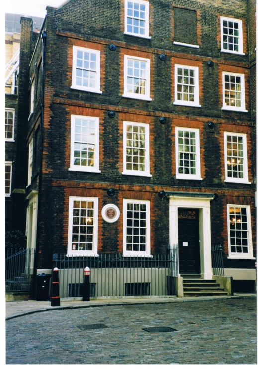Dr.Samuel Johnson's House, Gough St, London