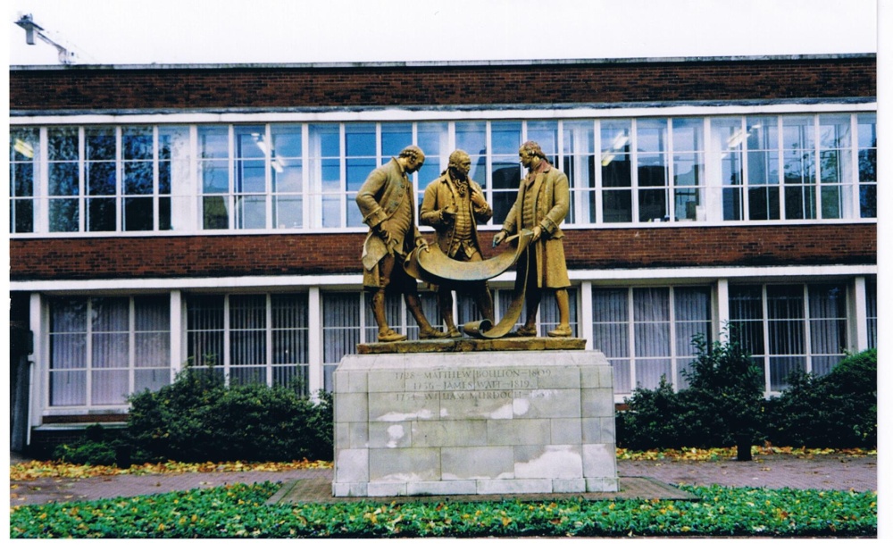 The 'Sons of Birmingham' Statue in Birmingham.