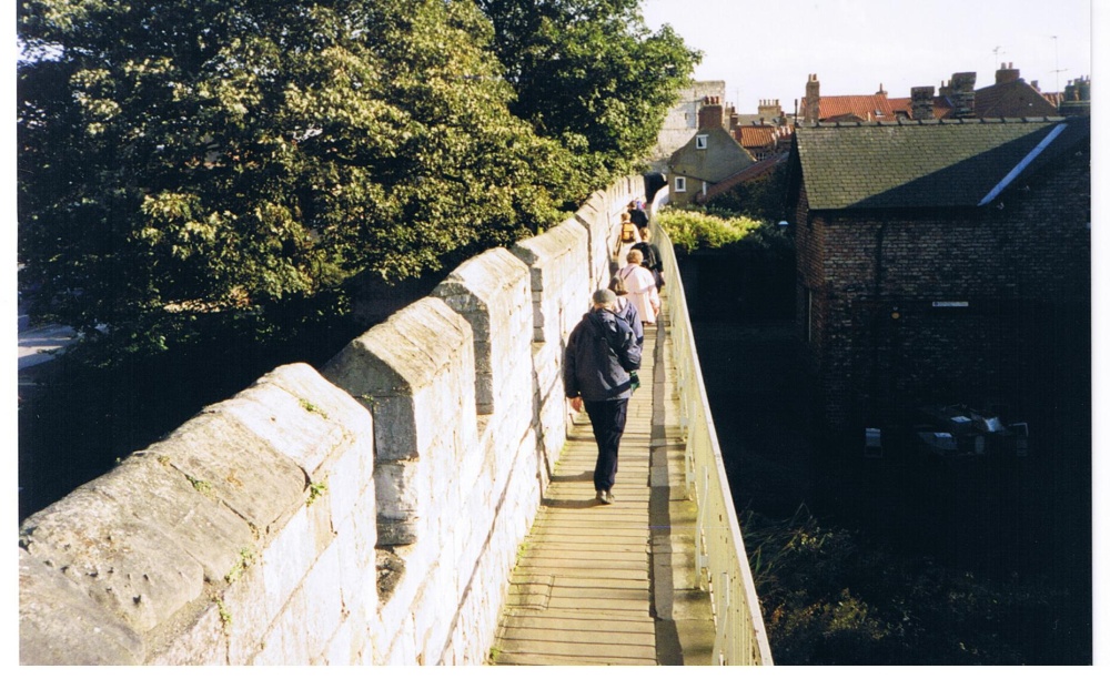 The Wall around York, Yorks.