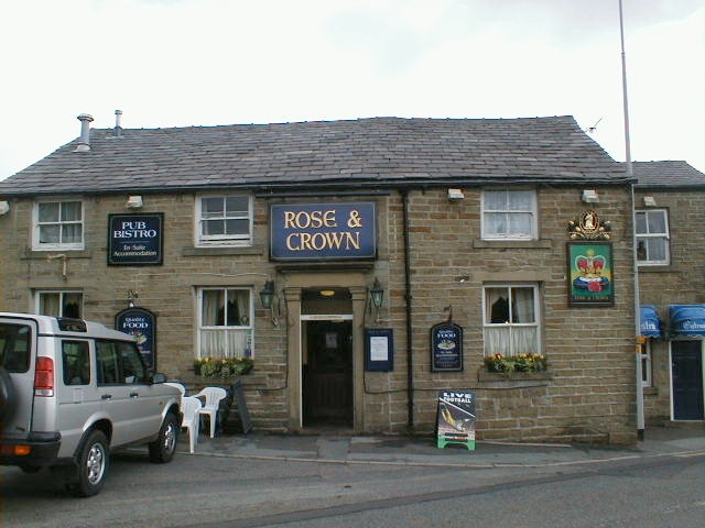 The Rose and Crown at Edgworth, Lancashire