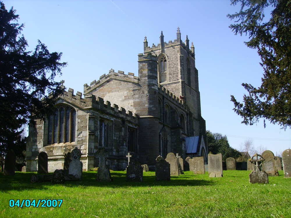 Church of Gamston in the village of Gamston, Nottinghamshire.