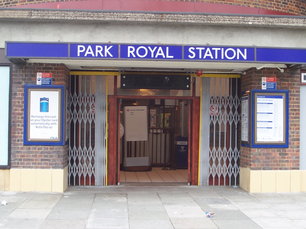 Park Royal Station Entrance