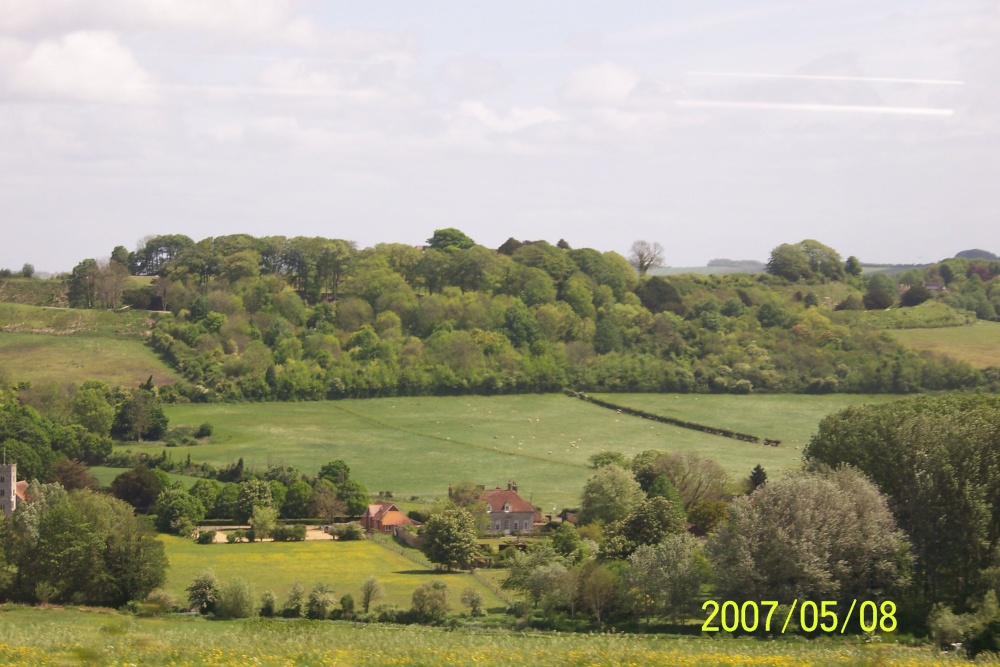Landscape just outside Salisbury, Wiltshire