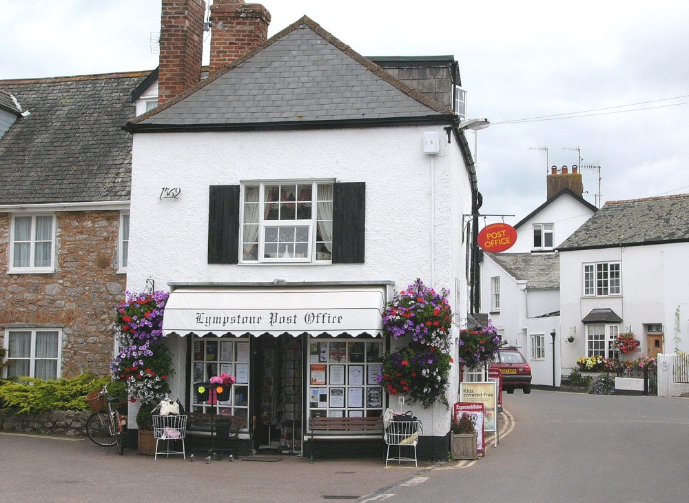 Lympstone Post Office in Devon