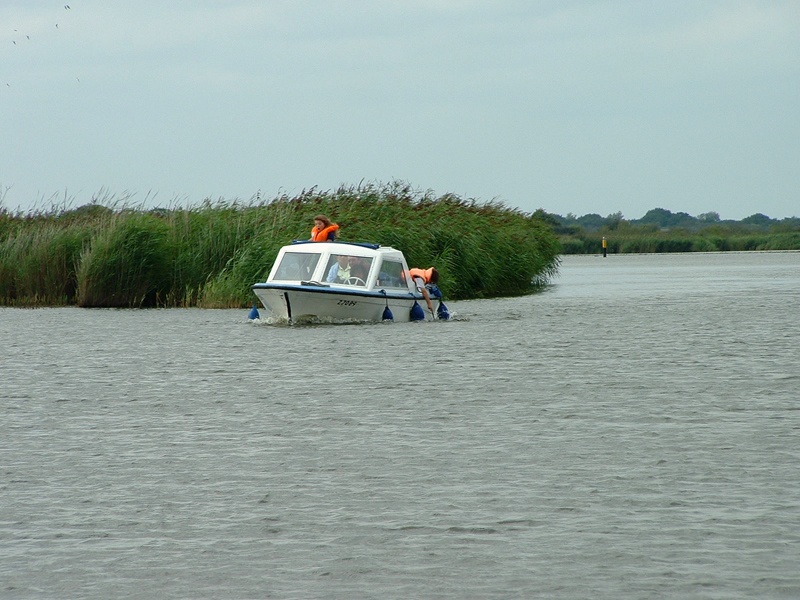 Somewhere on the Norfolk Broads in 2002
