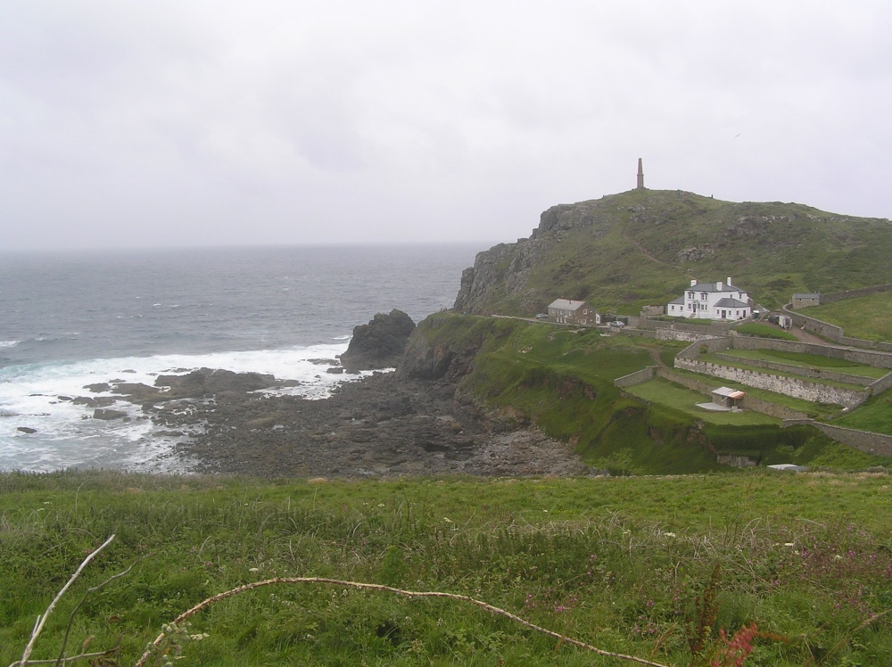 Cape Cornwall, a wild and windy headland in the far west of Cornwall
