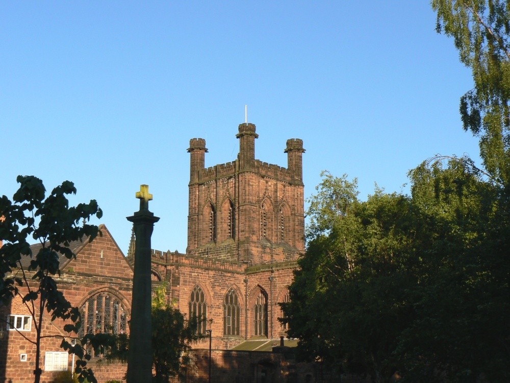 Chester Cathedral in the Evening Light