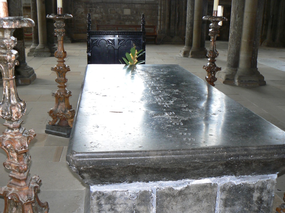 The Tomb of The Venerable Bede.