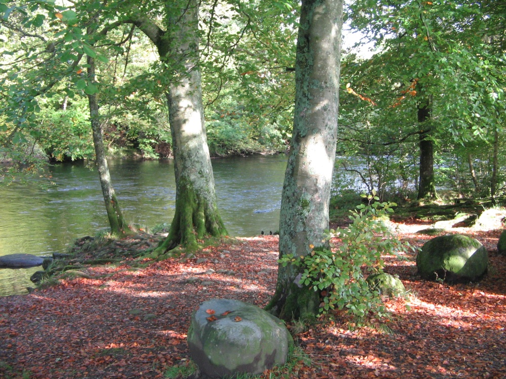 October, the Brathay River, nr. Ambleside,Cumbria.