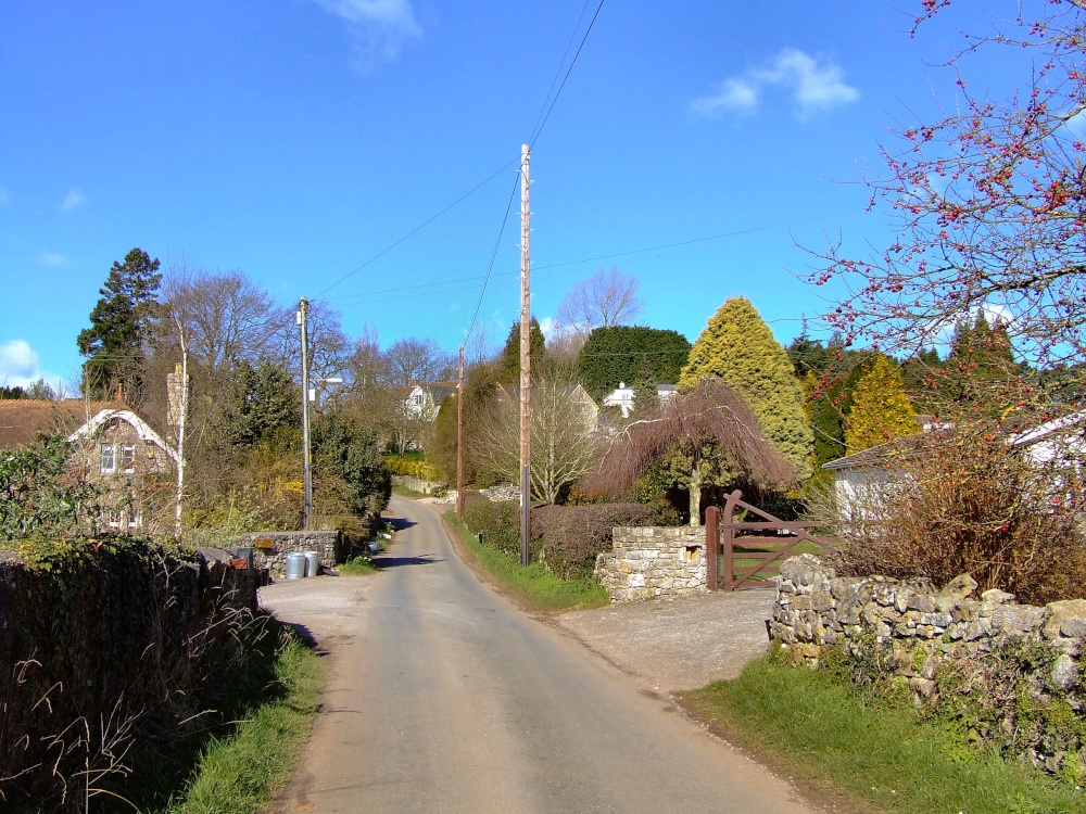 The main (and only) street, Tidenham, Gloucestershire