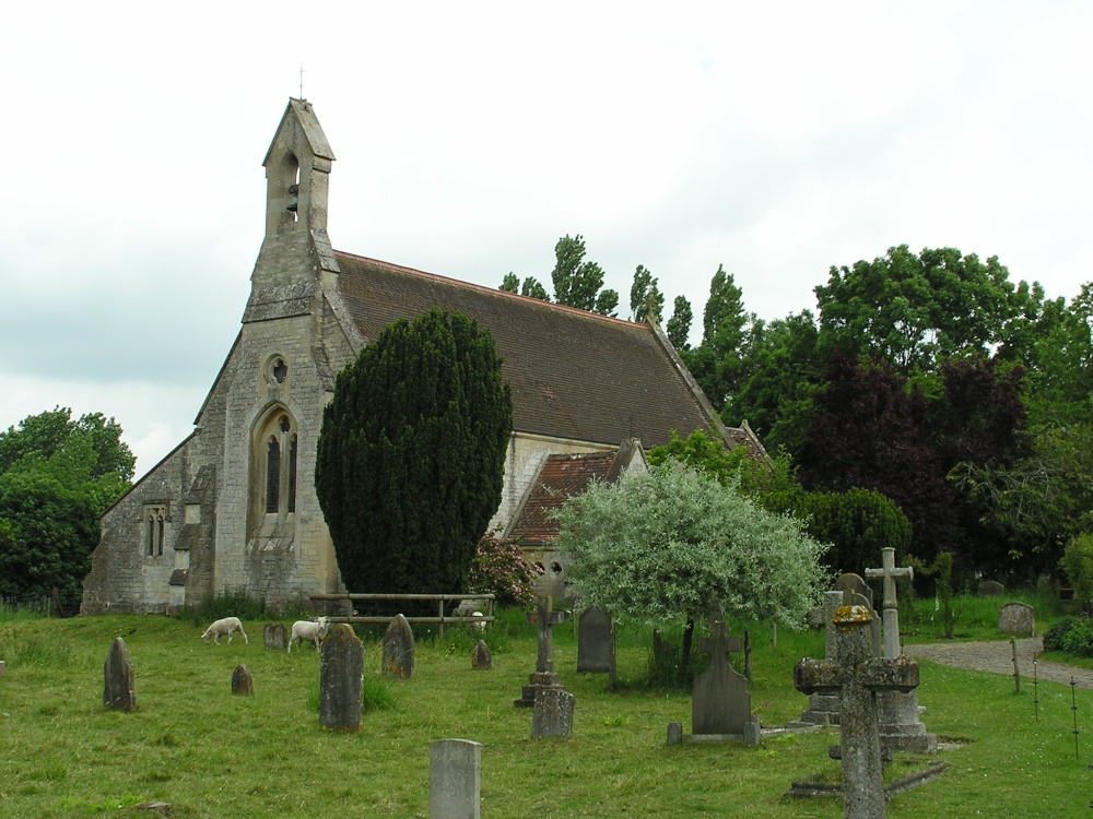 St Mary Magdalene's and churchyard, Woodborough, Wiltshire