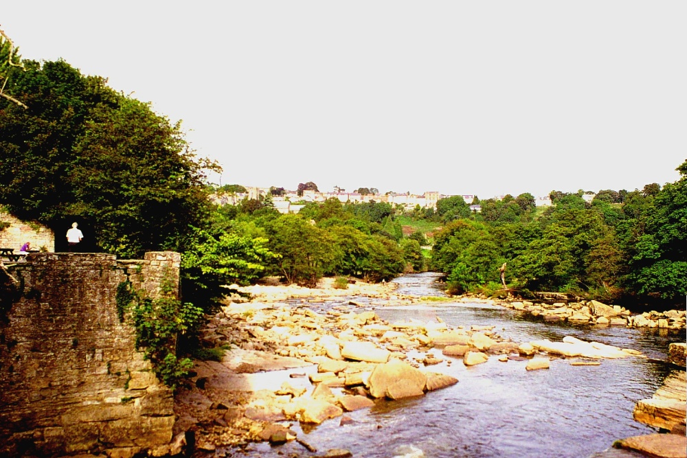 The River Swale at Richmond, North Yorkshire.