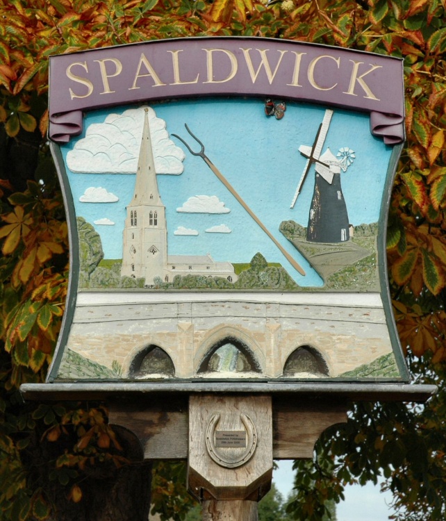 Spaldwick Village Sign, Cambridgeshire