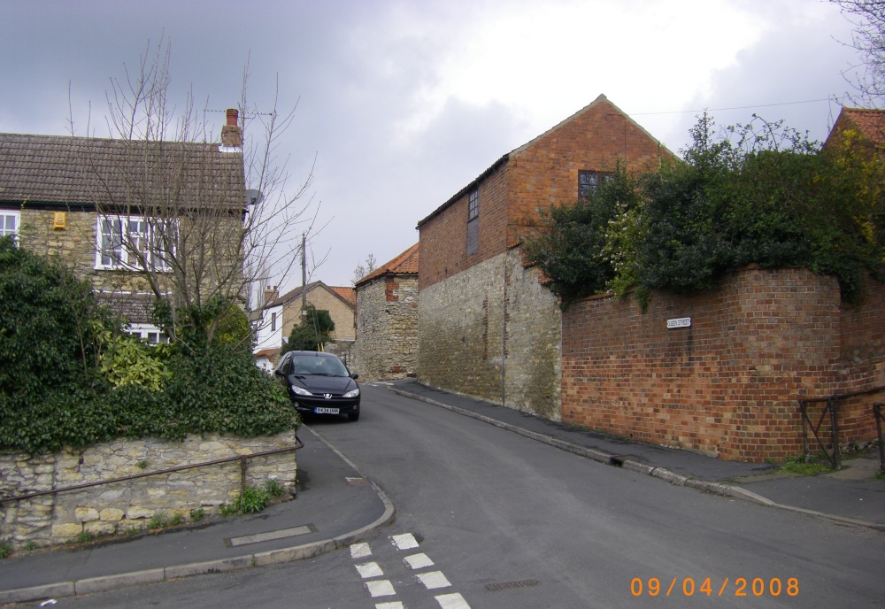 "Houses, Kirton in Lindsey, Lincolnshire" by Barbara Whiteman at