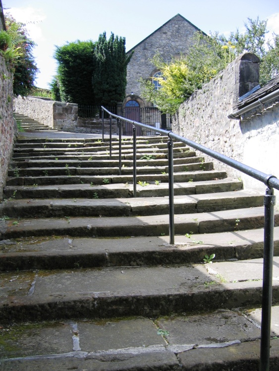 Steps Leading to Winster Methodist Church