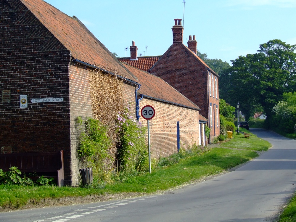 One of the lanes in Bishop Burton