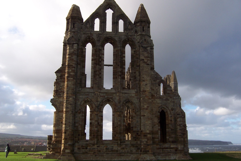 Front of Whitby Abbey
