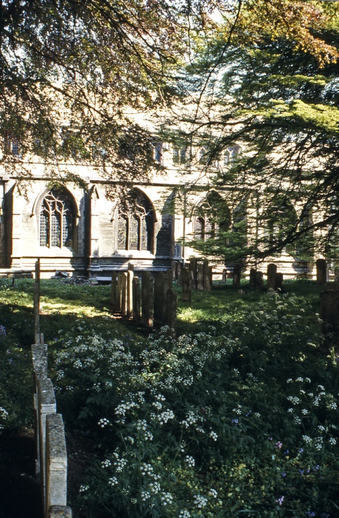 Holbeach Church from the graveyard