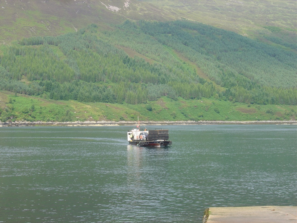 Ferry from Glenelg to Kylerhea (Isle of Skye)