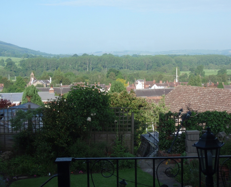 View over Ludlow
