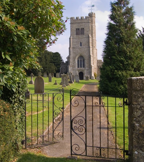 The tower of St.Johns Church, Harrietsham, Kent