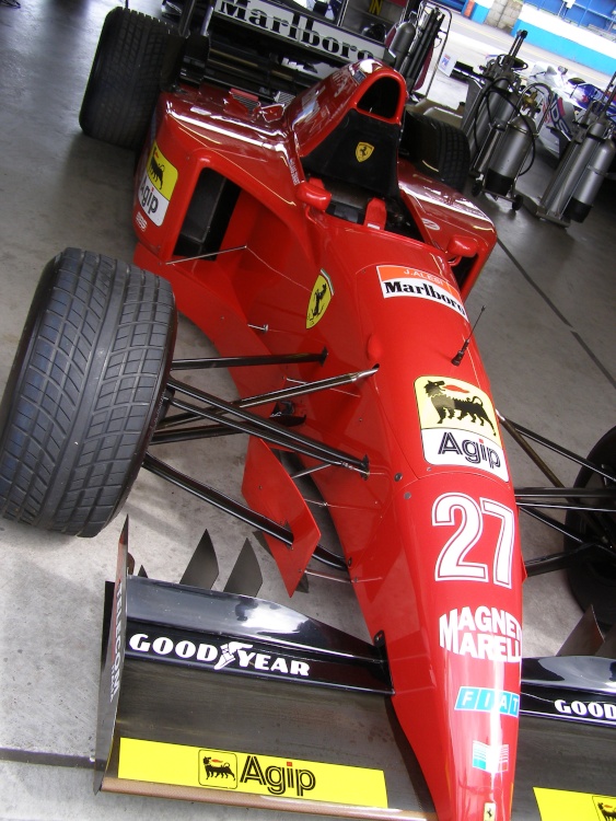Ferrari at Donington.