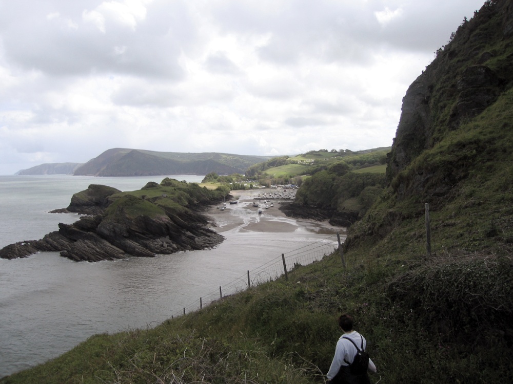 South West Coast path from Ilfracombe to Combe Martin Bay