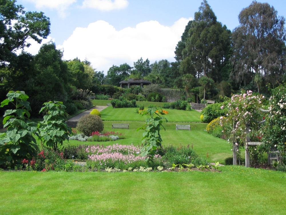 The gardens of Brodick Castle