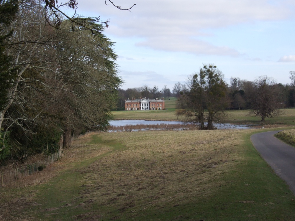 Avington House, Avington Park, east of Winchester, Hampshire