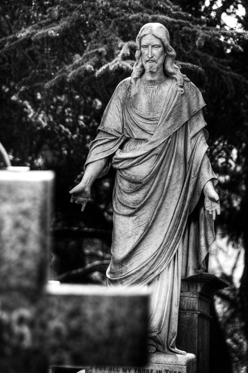 Aldershot Military Cemetery - Jesus and Cross