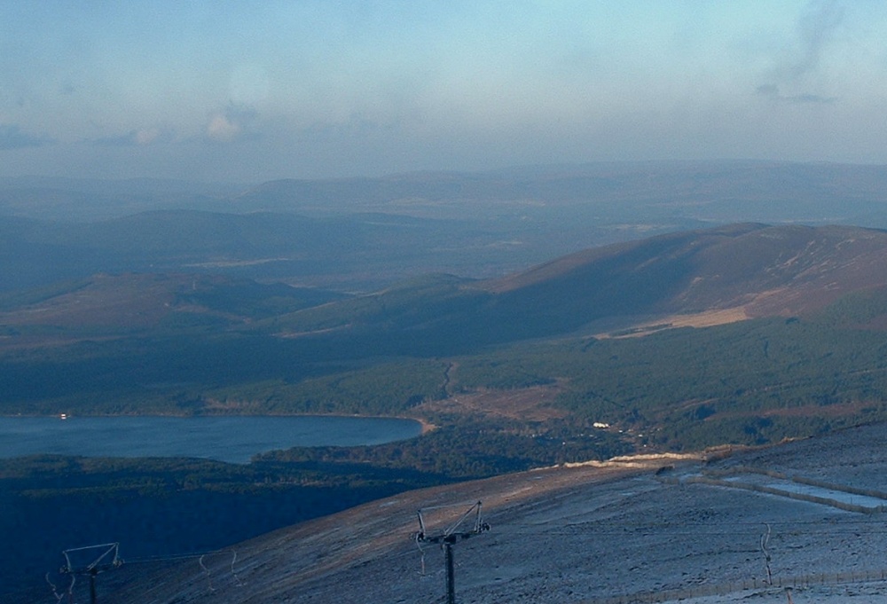 View from top of Cairngorm Railway