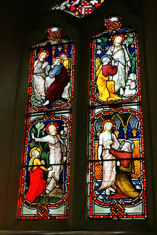 Stained Glass in the Family Chapel...