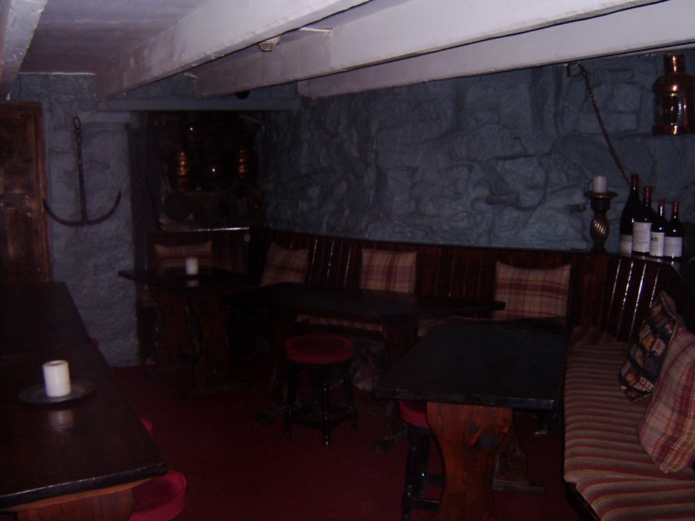 The Bar in the Dungeon at the Star Castle Hotel.