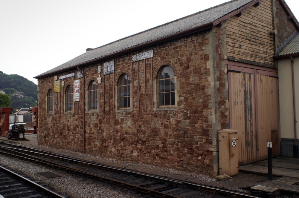 The old engine shed.